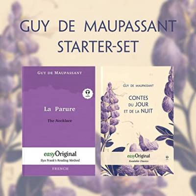 Guy de Maupassant (with audio-online) - Starter-Set - French-English, m. 1 Audio, m. 1 Audio, 2 Teile: Ilya Frank's Reading Method + Readable Classics